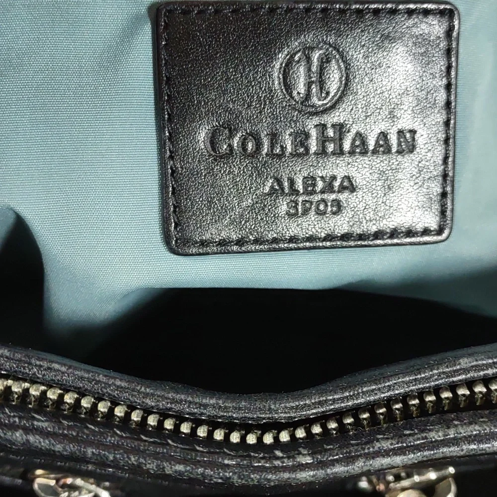 Cole Haan "Alexa" Leather Shopper Bag - Picture 11 of 13